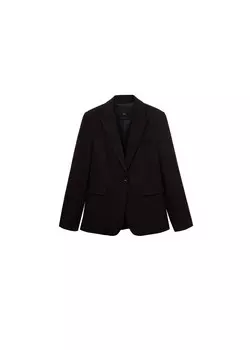 Блейзер MANGO Boreal, черный