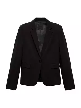 Блейзер MANGO Paloma, черный