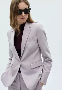 Блейзер Mango, сиреневый