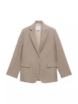Блейзер MANGO VIVIAN, цвет Brocade/Cappuccino