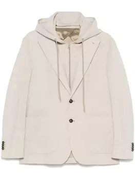 Блейзер Manuel Ritz с многослойным эффектом, нейтральный