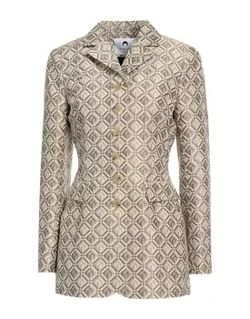 Блейзер Marine Serre, бежевый