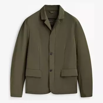 Блейзер Massimo Dutti Extra Lightweight Technical, хаки