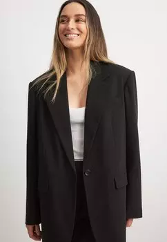 Блейзер MAXI MIT EINEM KNOPF NA-KD, черный