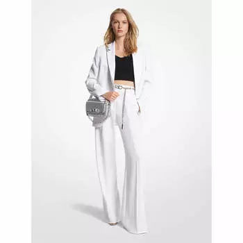 Блейзер Michael Michael Kors Crepe Boyfriend, белый
