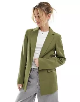 Блейзер Miss Selfridge цвета хаки