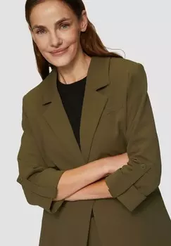 Блейзер MIT 3/4-RMELN QS, темно-зеленый