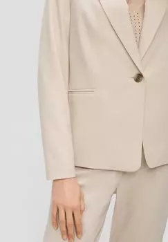 Блейзер MIT PASPELTASCHEN s.Oliver BLACK LABEL, бежевый