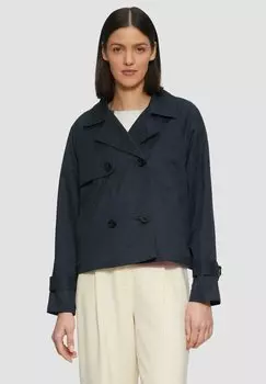 Блейзер MIT RAGLANRMELN IM RELAXED FIT s.Oliver, черный