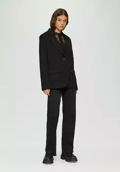 Блейзер MIT REVERSKRAGEN QS, черный