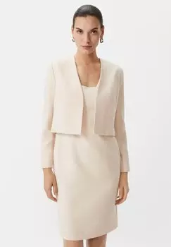 Блейзер MIT TAFTFUTTER comma, бежевый
