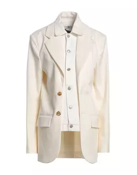 Блейзер Mm6 Maison Margiela, кремовый