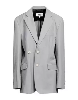 Блейзер Mm6 Maison Margiela, серый