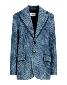 Блейзер Mm6 Maison Margiela, синий
