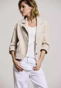 Блейзер MODERN CLASS Andijamo, молочный