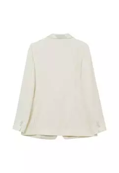 Блейзер MONOPETTO Calliope, молочный
