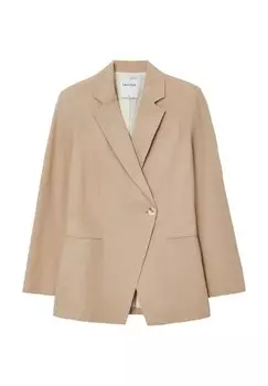 Блейзер MONOPETTO INCROCIATA Calliope, бежевый