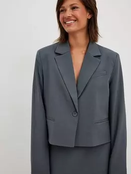 Блейзер NA-KD, базальтовый серый