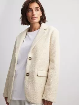 Блейзер NA-KD, бежевый