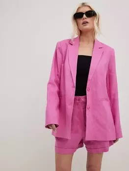 Блейзер NA-KD, розовый