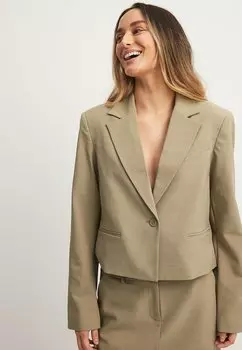 Блейзер NA-KD, серый