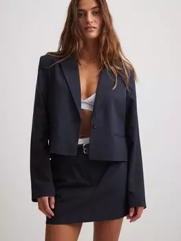 Блейзер NA-KD, темно-синий