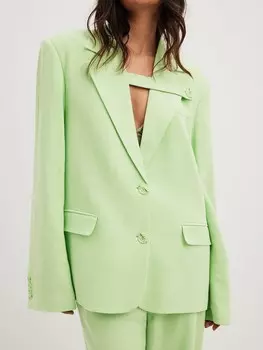 Блейзер NA-KD, зеленый