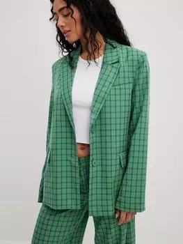 Блейзер NA-KD, зеленый