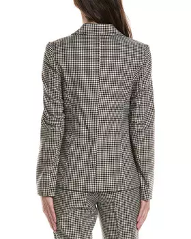 Блейзер на одной пуговице T Tahari, черный