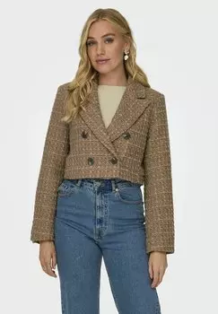 Блейзер Newkennedy Boucle Otw ONLY, цвет toasted coconut