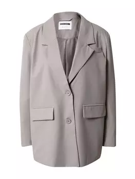 Блейзер Noisy May MILLA, светло-серый