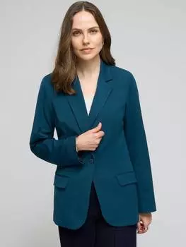 Блейзер обычного покроя от иззи Celtic & Co., бирюзовый