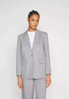 Блейзер ONLY ONLDEVON LOOSE PINSTRIPE, цвет medium grey melange