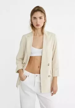 Блейзер Open With Buttons Stradivarius, камень