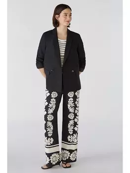 Блейзер Oui Blazer, черный