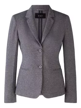 Блейзер Oui, серый/светло-серый