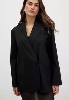 Блейзер OVERLAP NA-KD, черный