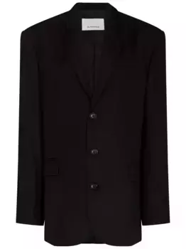 Блейзер оверсайз Gelso The Frankie Shop, черный