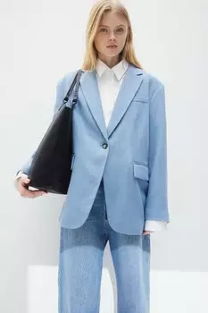 Блейзер оверсайз H&M, синий