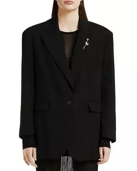 Блейзер оверсайз Marella, черный