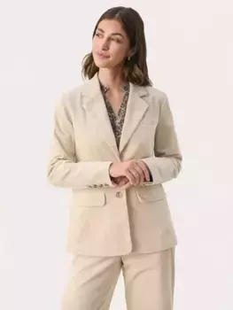 Блейзер Part Two Leni Corduroy, цвет french/oak