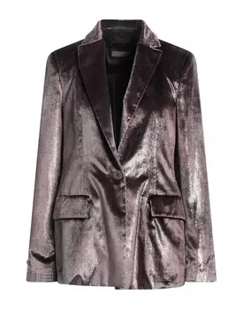 Блейзер Peserico, темно-коричневый