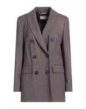 Блейзер Peserico, темно-коричневый