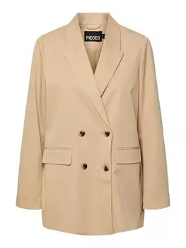 Блейзер Pieces, бежевый