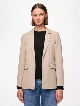 Блейзер Pieces Blazer Bozzy, бежевый