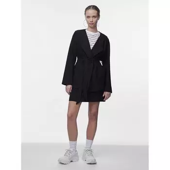 Блейзер Pieces Bosella Tie, черный