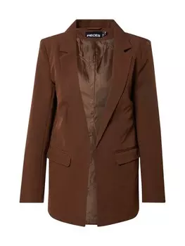 Блейзер Pieces Bossy, каштановый