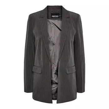 Блейзер Pieces Bossy Loose, серый