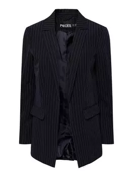 Блейзер PIECES Bozzy, темно-синий