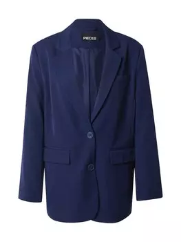 Блейзер PIECES PCKamil, темно-синий